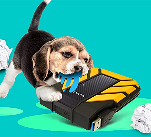 ADATA Disco Duro Externo HDD HD710P,1 TB ,Resistente a golpes,agua y polvo, certificación grado militar, Color Negro