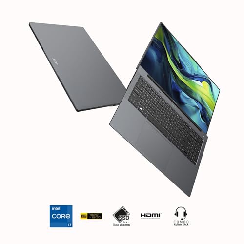 Acer Laptop Aspire Lite 16" WUXGA Core i7 12va 10 Núcleos | Panel IPS | 16GB RAM | 512GB SSD | Intel HD Graphics | Garantia en México