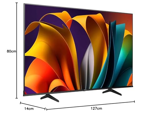 Hisense Smart TV LED 50A6N 55", 4K Ultra HD, Negro