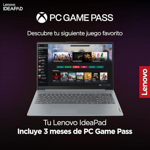Lenovo Laptop + Mochila | IdeaPad Slim 3 | 15.6" FHD Touchscreen Intel Core i3 (13va Gen) 8GB RAM 512GB SSD | Dolby Audio Cámara 1080 FHD Windows 11, Teclado QWERTY