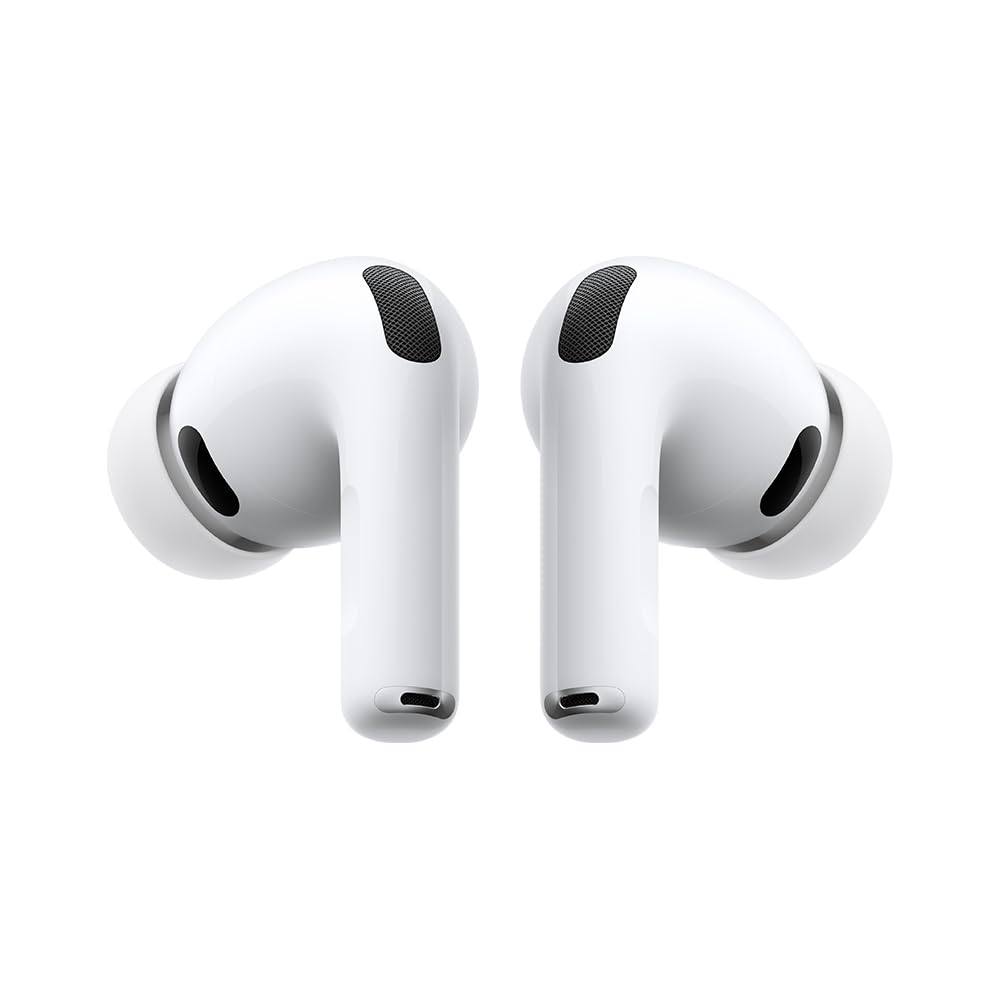 Audífonos inalámbricos AirPods Pro 3 de Apple, Cancelación Activa de Ruido, Traducción en Vivo, Detección de la frecuencia Cardiaca, audífonos Bluetooth, Audio Espacial, Sonido de Alta fidelidad