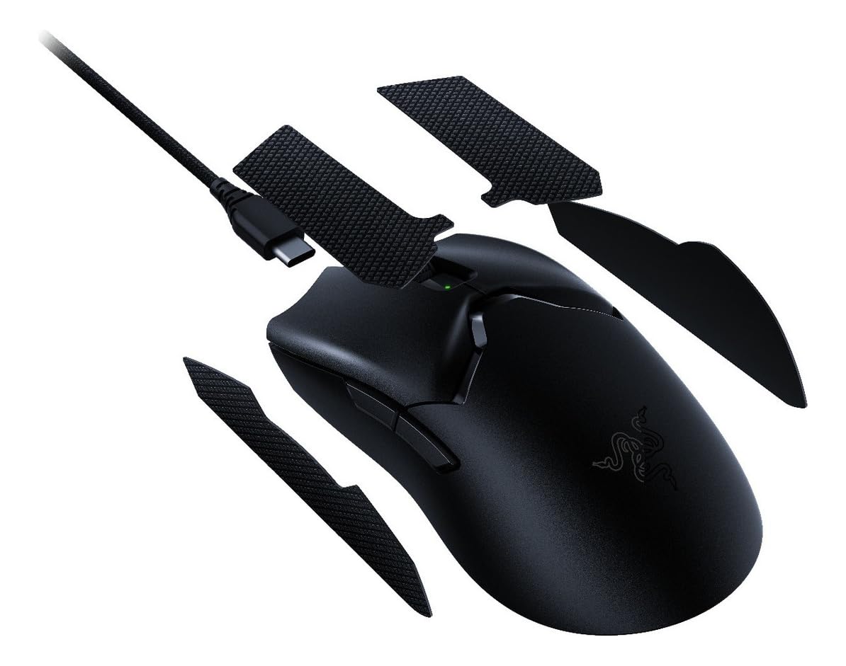 Razer Viper V2 Pro Mouse optico inalámbrico Wireless Gaming Ultra ligero, Sensor 30000 PP, switch gen 3.0 Negro (Reacondicionado)