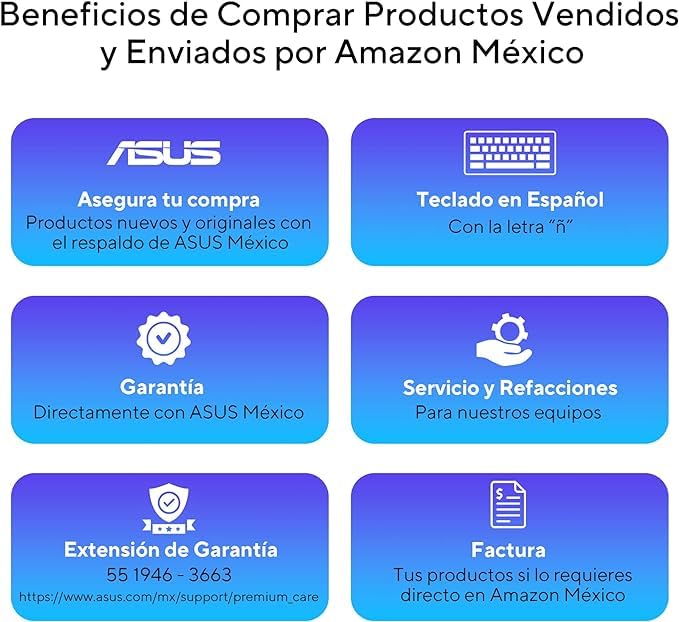ASUS Laptop Vivobook Go 14 2024/E1404GA-NK004W/Core i3 12va/8GB RAM/512GB SSD/Pantalla 14" Full-HD/Resistencia Grado Militar/Number Pad/Teclado en Español (Garantía y Servicio en México)