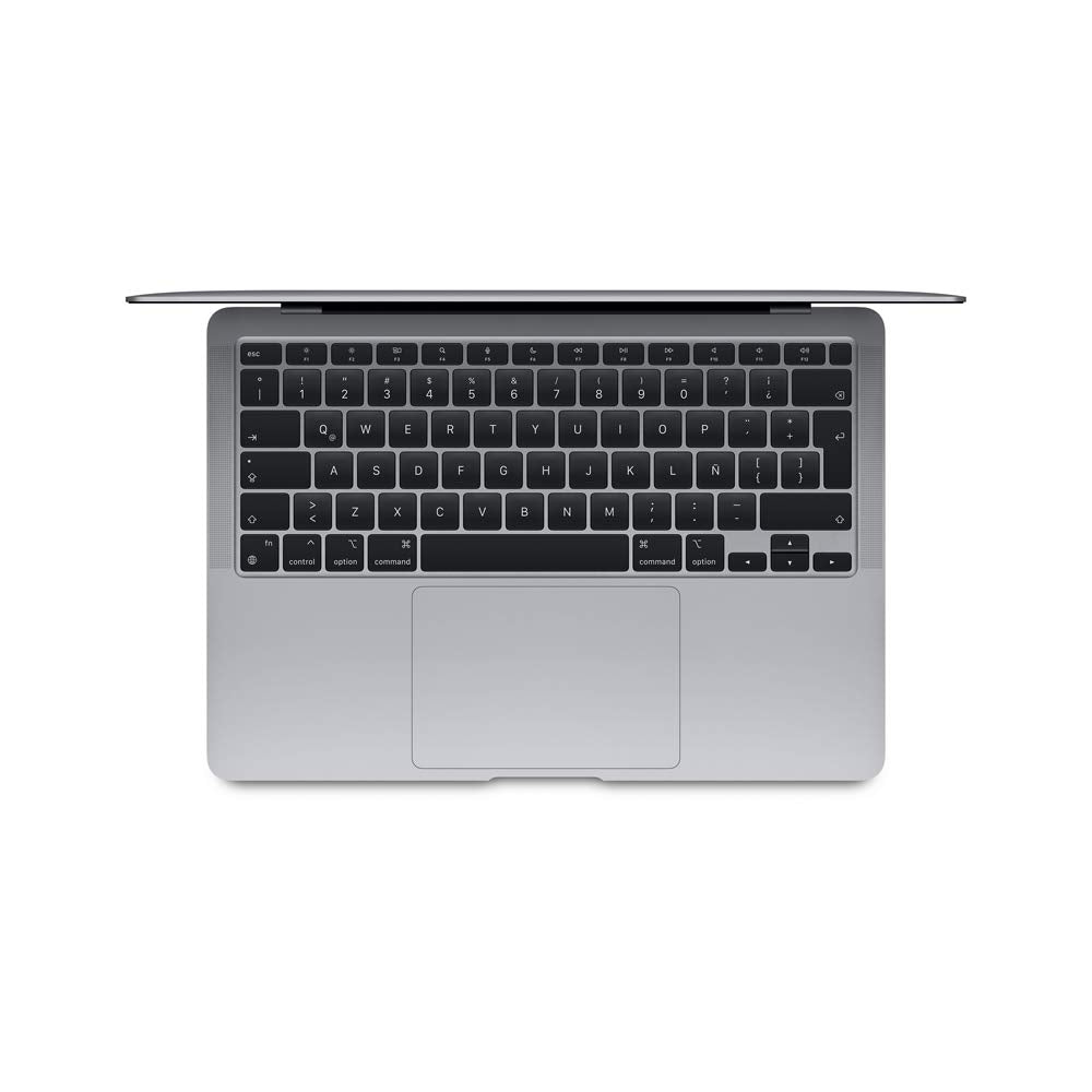 Apple 2020 Laptop MacBook Air: Chip M1 de Apple, Pantalla Retina de 13 Pulgadas, 8 GB de RAM, Almacenamiento SSD de 256 GB, Teclado retroiluminado, cámara FaceTime HD y Touch ID - Gris Espacial