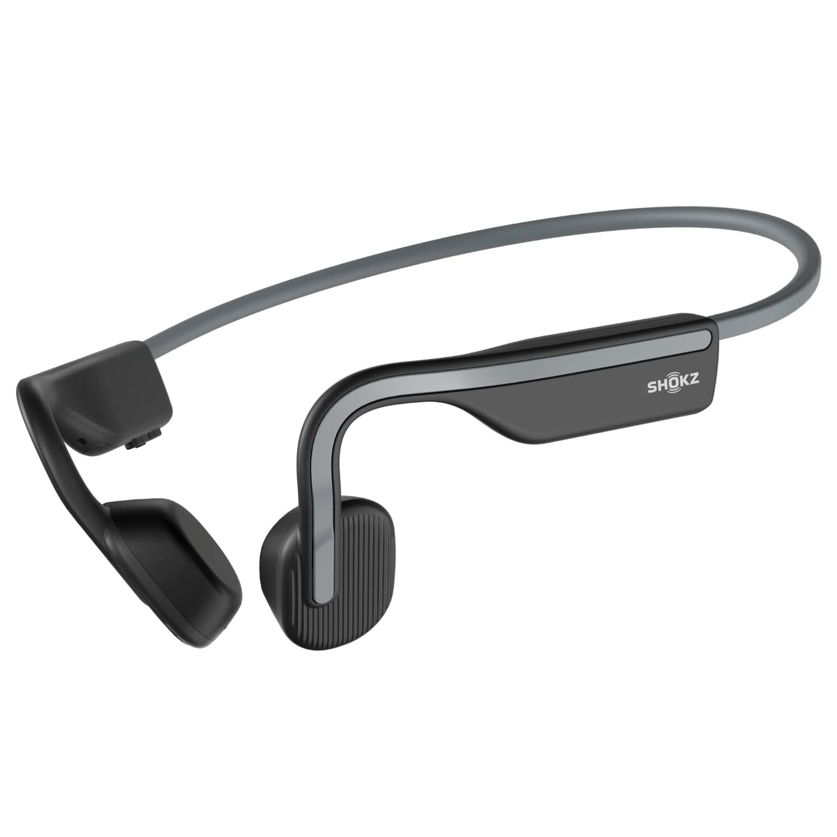 SHOKZ OpenMove auriculares conducción ósea,Open-Ear auriculares deportivos inalámbricos con Bluetooth y micrófono,auriculares resistencia al agua IP55 para correr y ejercicio,6h Duración Batería, Gris