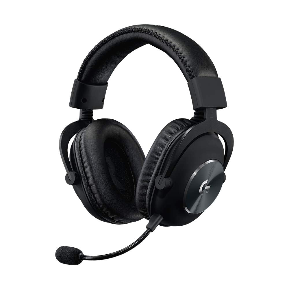 Logitech G Pro X Audífonos Gaming con Cable y Micrófono Blue Vo!CE, DTS Headphone:X 7.1, Controladores Pro-G de 50 mm, Sonido Surround 7.1 para Esports, para PC/PS/Xbox/Nintendo Switch - Color Negro