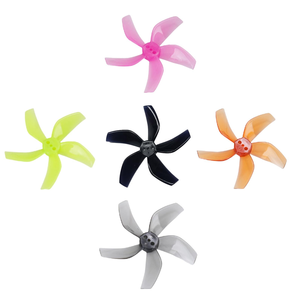 TEHAOUU Drone - Cuchillas coloridas para hélices DJI Neo de bajo ruido, silenciosas, ligeras y duraderas, para accesorios Neo, repuesto rápido, 4 piezas (negro)