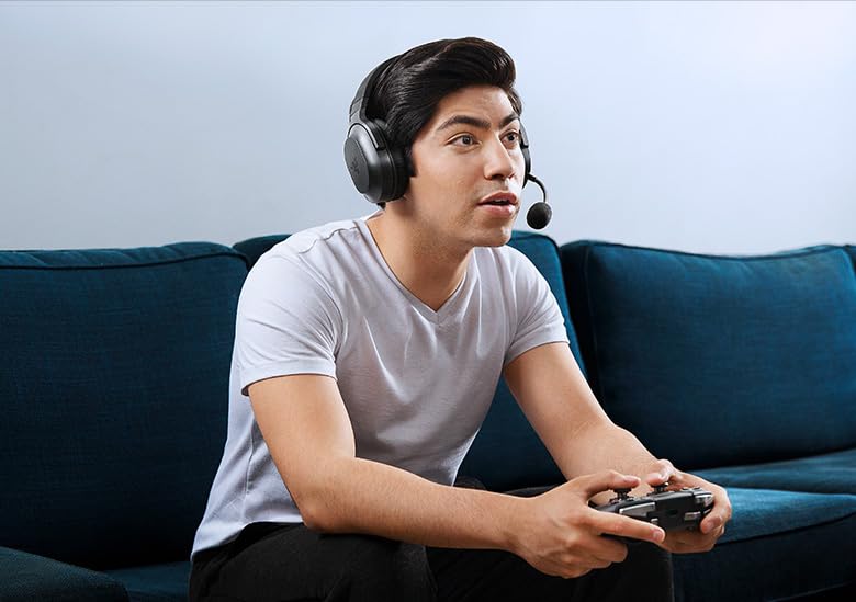 Razer Audifonos Inalambricos gamer Barracuda X -diadema Ligero 250g para Juegos y Móviles- PC, Playstation, Switch, Android, iOS - 2.4GHz Wireless + Bluetooth, 40mm Drivers Negro (Reacondicionado)