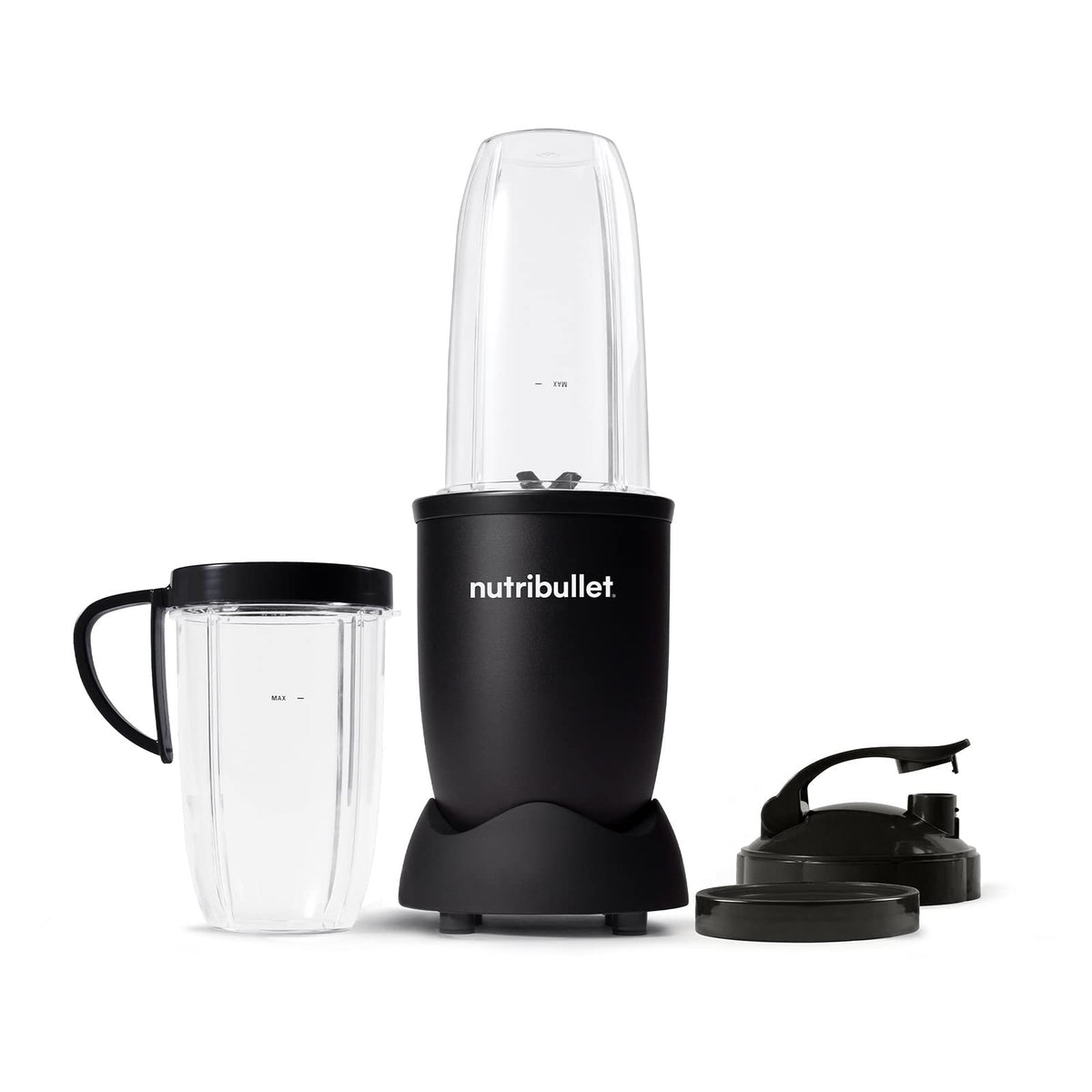 Nutribullet Pro, Licuadora Personal 900 W Negro Mate 7 pzas