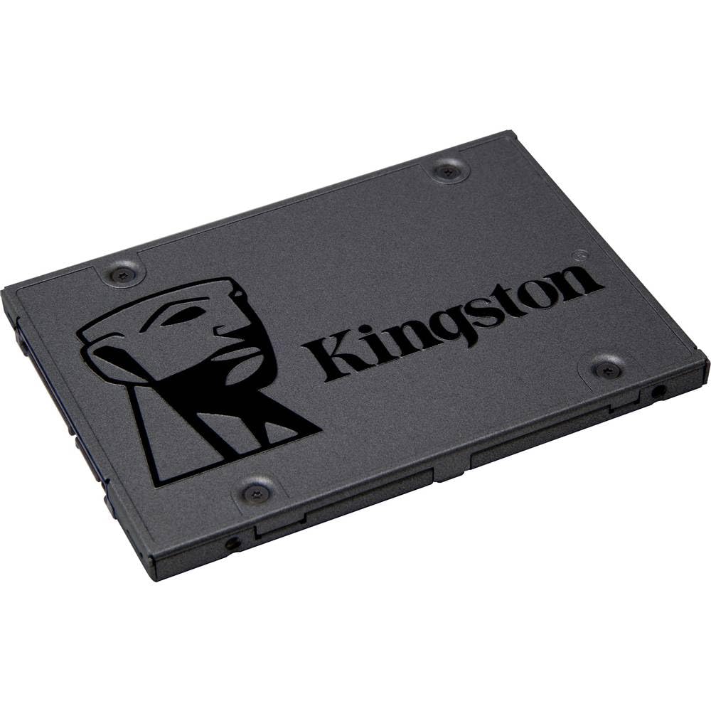 Kingston SSD A400, Capacidad: 960GB, Factor de Forma: SATA 2.5, Interfaz: SATA Rev. 3.0 (6Gb/s), Lectura: 500MB/s y Escritura: 450MB/s, Numero de Parte: SA400S37/960G