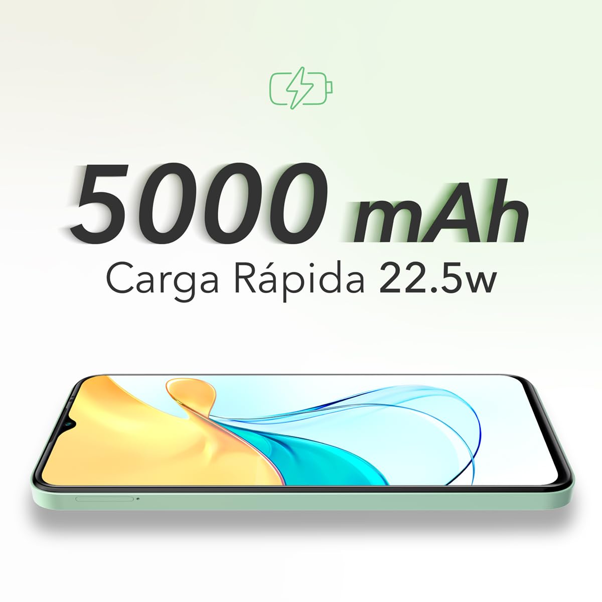ZTE Smartphone Axon 50 Lite, 256GB+4GB RAM Principal (+10Gb RAM Dinamica) 50Mpx Frontal 8Mpx Liberado Verde