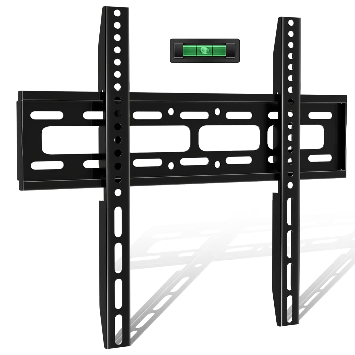 Salandens Soporte TV Universal, Soporte para Pantallas de LED y LCD de 26 a 65 Pulgadas, Soporta hasta 50 kg, Acero Súper Reforzado, Máx VESA 400x400 mm