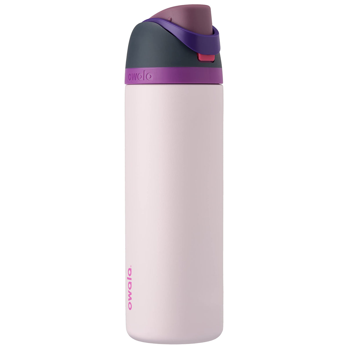 Owala FreeSip - Botella de agua aislada de acero inoxidable con pajita para deportes y viajes, sin BPA, 40 onzas, campo de ensueño