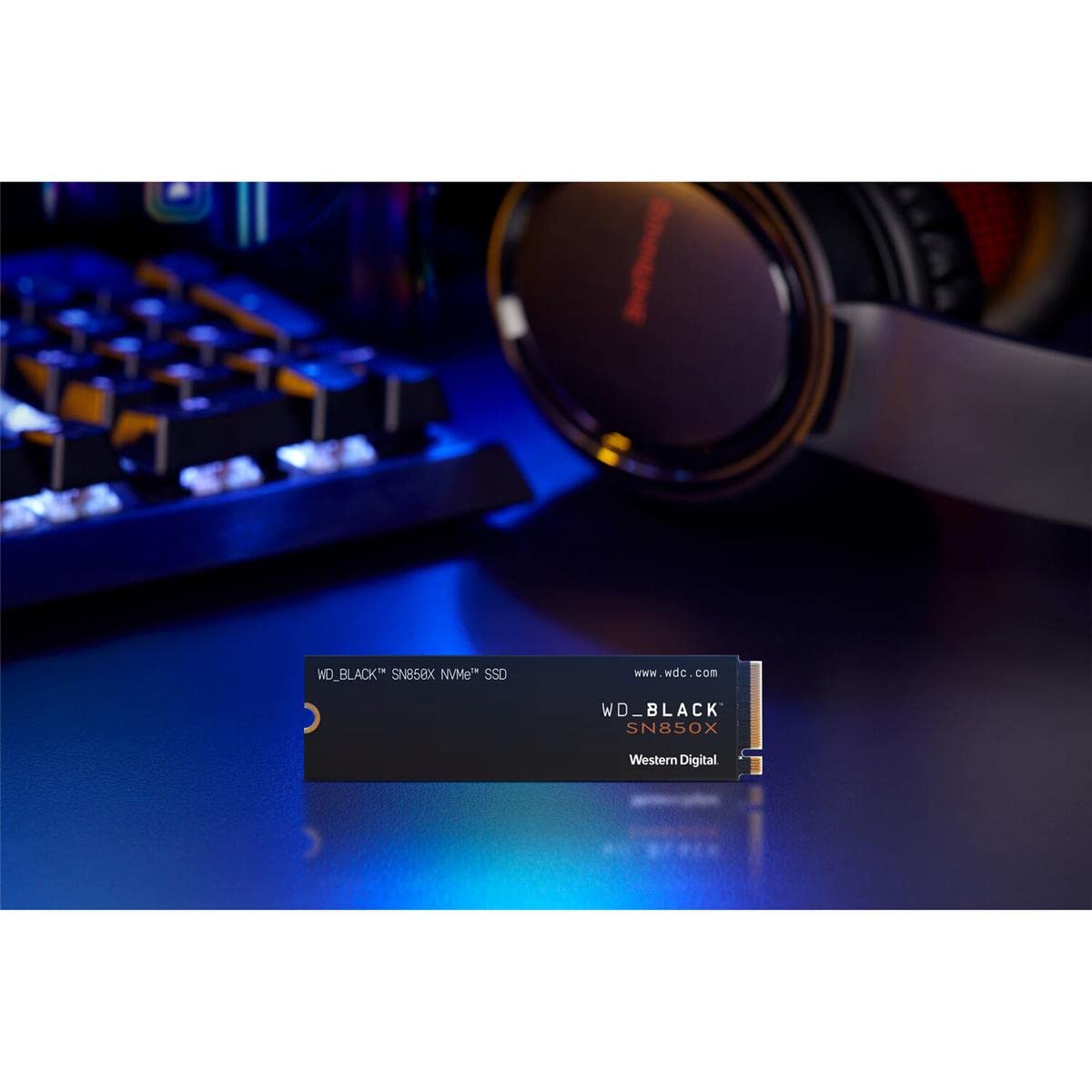 WD_Black 4TB SN850X NVMe Internal Gaming SSD Solid State Drive - Gen4 PCIe, M.2 2280, Up to 7,300 MB/s - WDS400T2X0E