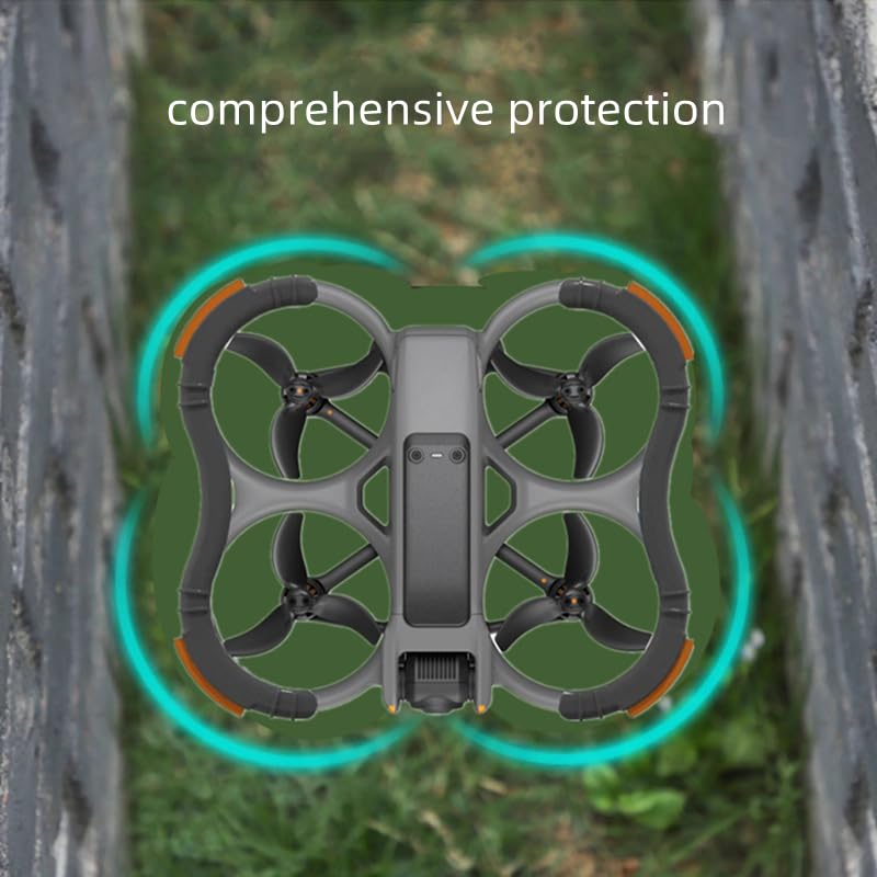 Anillo protector de silicona para DJI AVATA 2, protector de hélice, cubierta protectora anticolisión, accesorios de seguridad para drones FPV