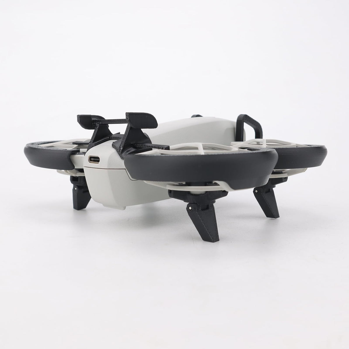 Drone - Protector de cardán para DJI Neo, extensión de tren de aterrizaje, ala trasera, protector de hélice, juego de accesorios para drones (negro)