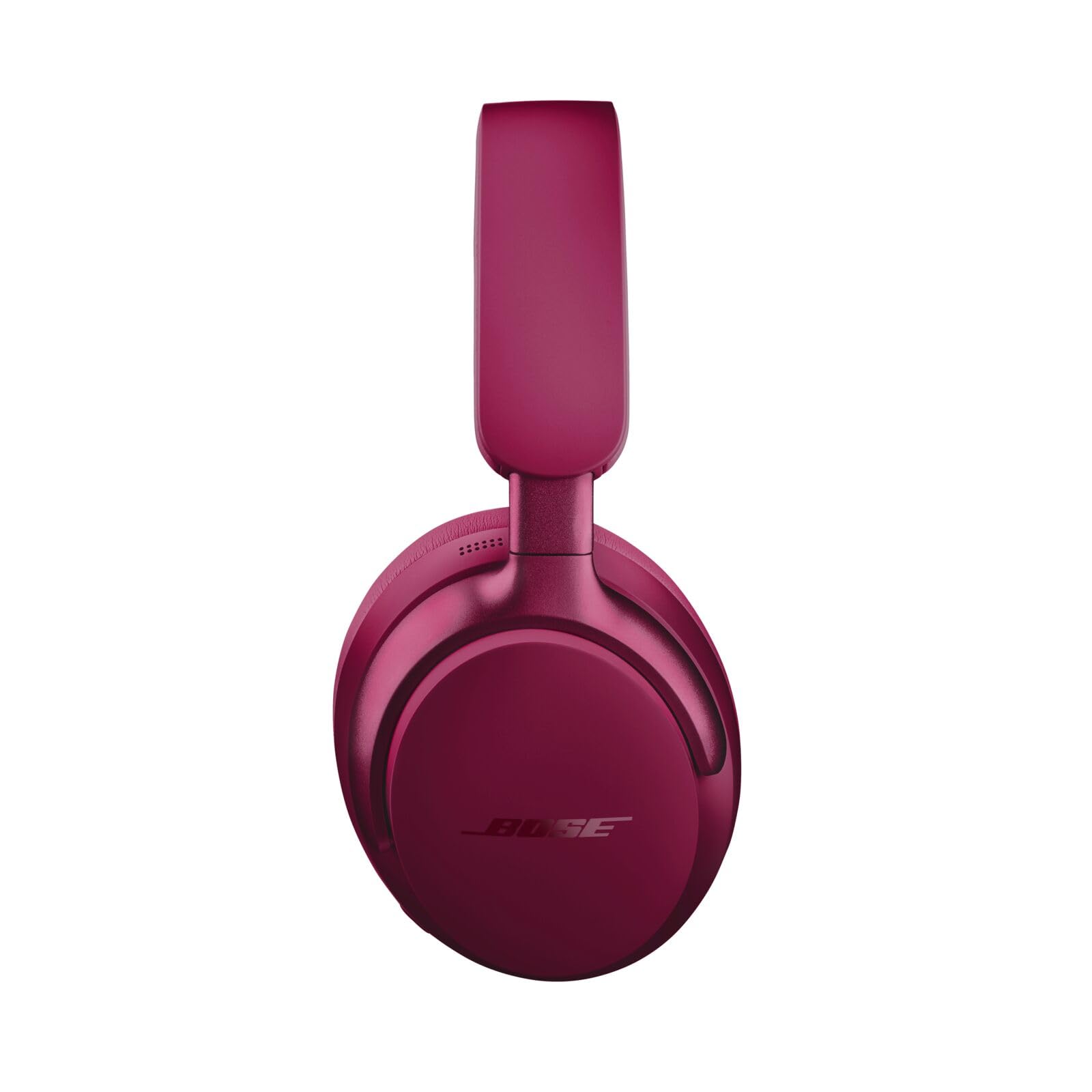Bose QuietComfort Ultra - Auriculares inalámbricos con Audio Espacial, cancelación de Ruido sobre la Oreja con micrófono, hasta 24 Horas de reproducción, Ciruela Profunda, Color edición Limitada