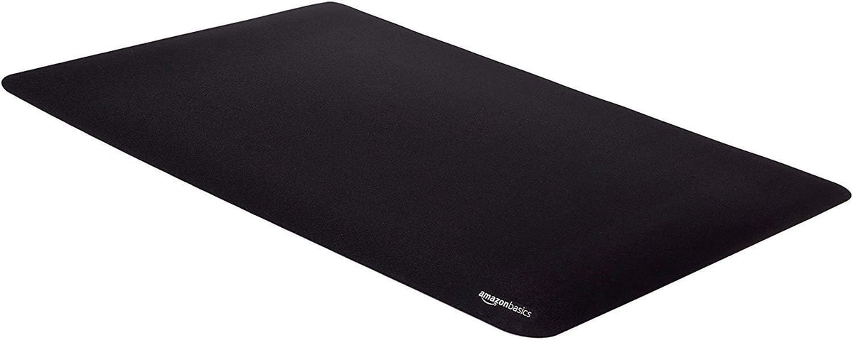 Amazon Basics - Alfombrilla para mouse grande para computadora de juegos, color negro