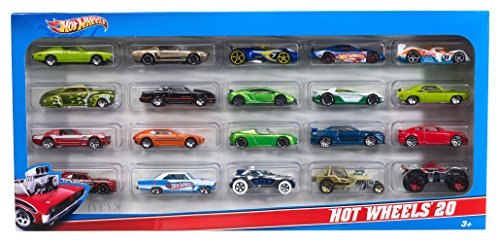 Hot Wheels Surtido Sorpresa, Paquete Sorpresa, 20 Autos, Escala 1:64, Juguete para Niños, Autos para Coleccionistas, Mattel, Decoraciones clásicas y diseños increíbles