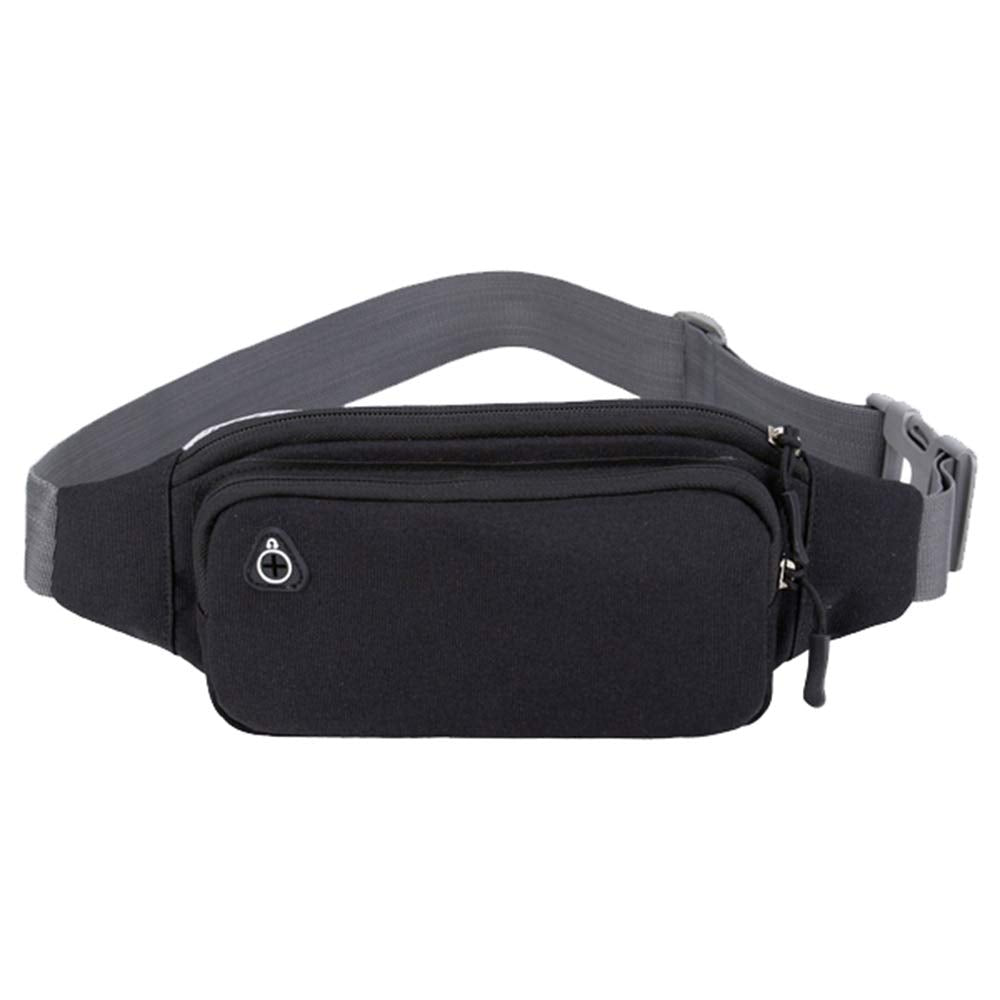 BLACK MAMUT Cangurera Deportiva, Cómoda, Ligera, Unisex, para Correr, Impermeable, Ejercicio, Viaje, Campismo, Senderismo, Ciclismo, Riñonera, Gran Capacidad, Resistente, Correa Ajustable