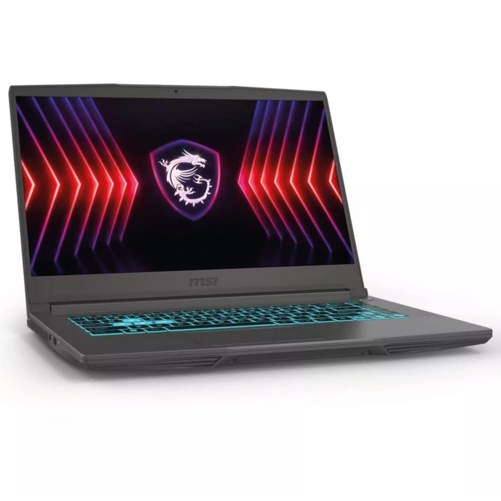 MSI Thin 15.6" FHD 144Hz Laptop Intel Core i5-13420H NVIDIA GeForce RTX 4060-16GB DDR4 512GB SSD Gris (2025)