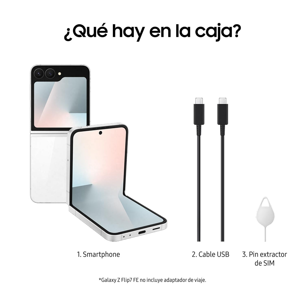 Samsung Galaxy Flip7 FE Black 128GB