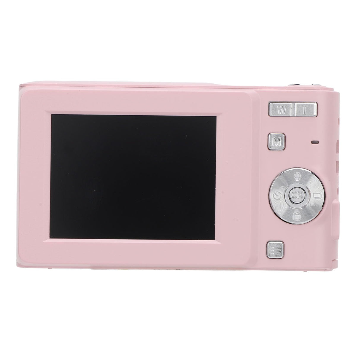 Yunseity Cámara FHD 1080P, Pequeña Cámara Digital de Bolsillo con Enfoque Automático y Zoom 16X para Viajes (Pink)