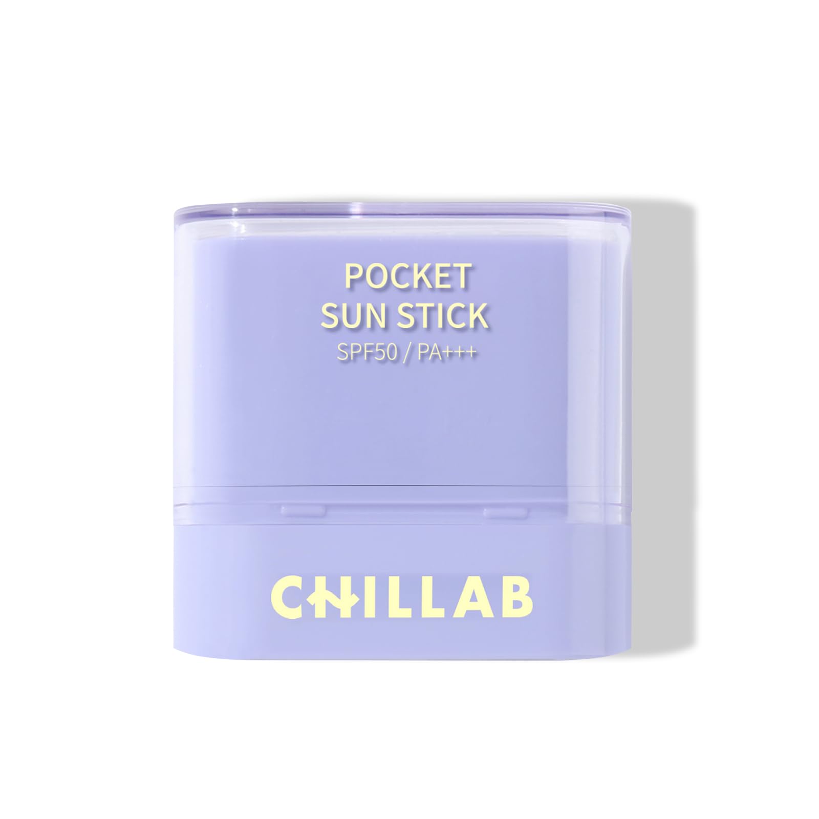 Chillab Pocket Sun Stick SPF 50+ PA++++ Protección Solar Portátil Hidratación y Cuidado de la Piel Ideal para Rostro y Cuerpo Control de Brillo Acabado Mate Textura No Grasa Vegano para Piel Grasa 10g
