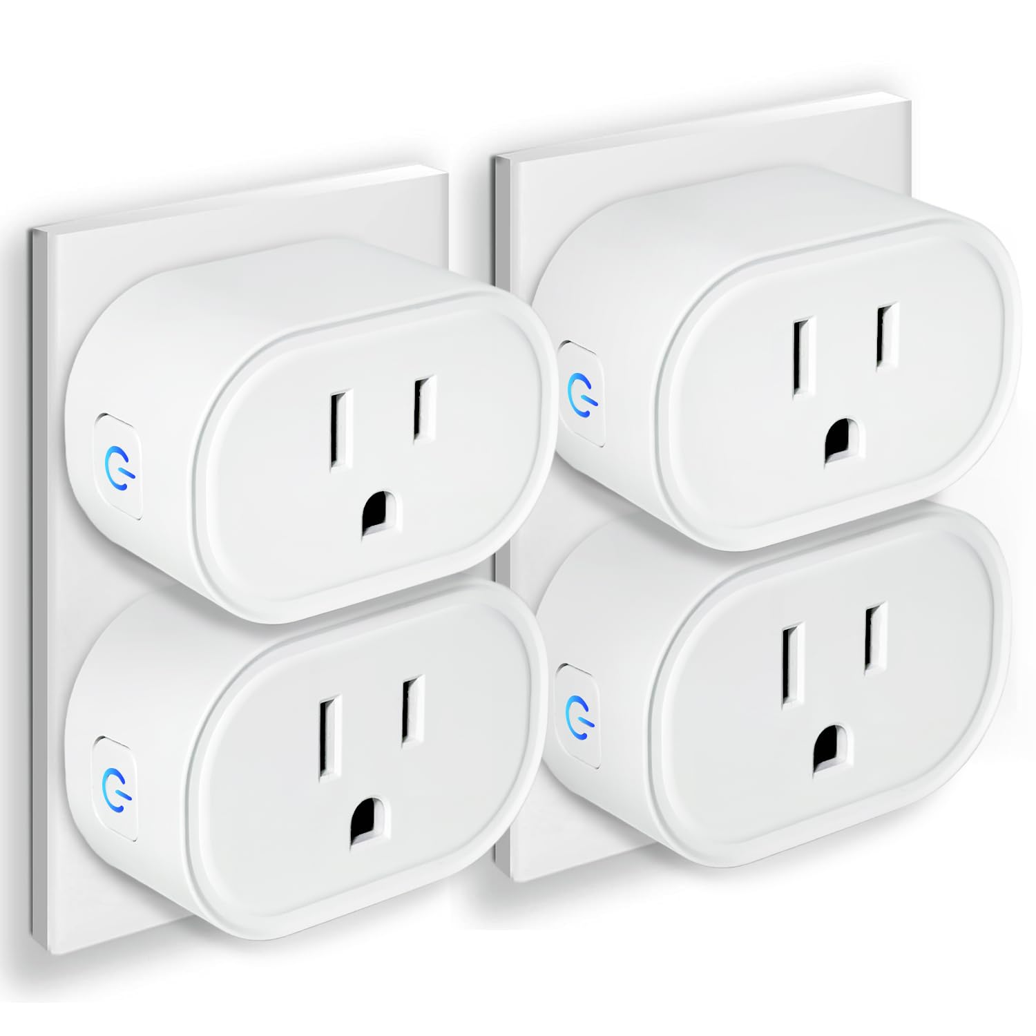 DAHAN Enchufe Inteligente WiFi, Mini Smart Plug para Hogar, Contacto Inteligente Smart Outlet Compatible con Alexa, Google Home, IFTTT, Control Remoto via APP los Dispositivos COZYLIFE(4)