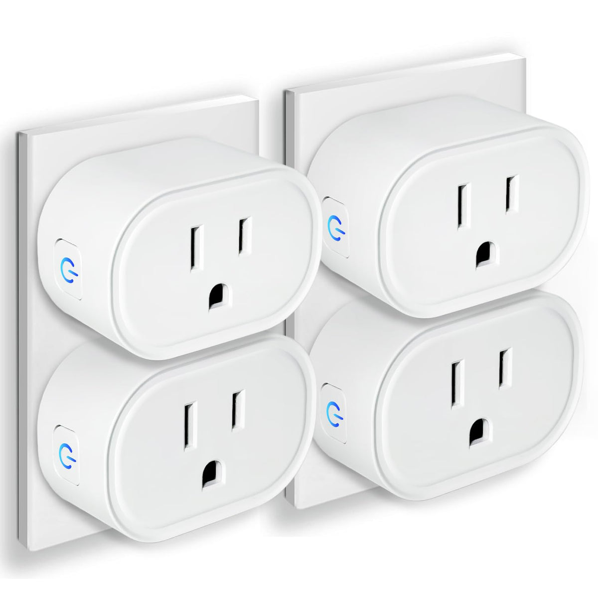 DAHAN Enchufe Inteligente WiFi, Mini Smart Plug para Hogar, Contacto Inteligente Smart Outlet Compatible con Alexa, Google Home, IFTTT, Control Remoto via APP los Dispositivos COZYLIFE(4)