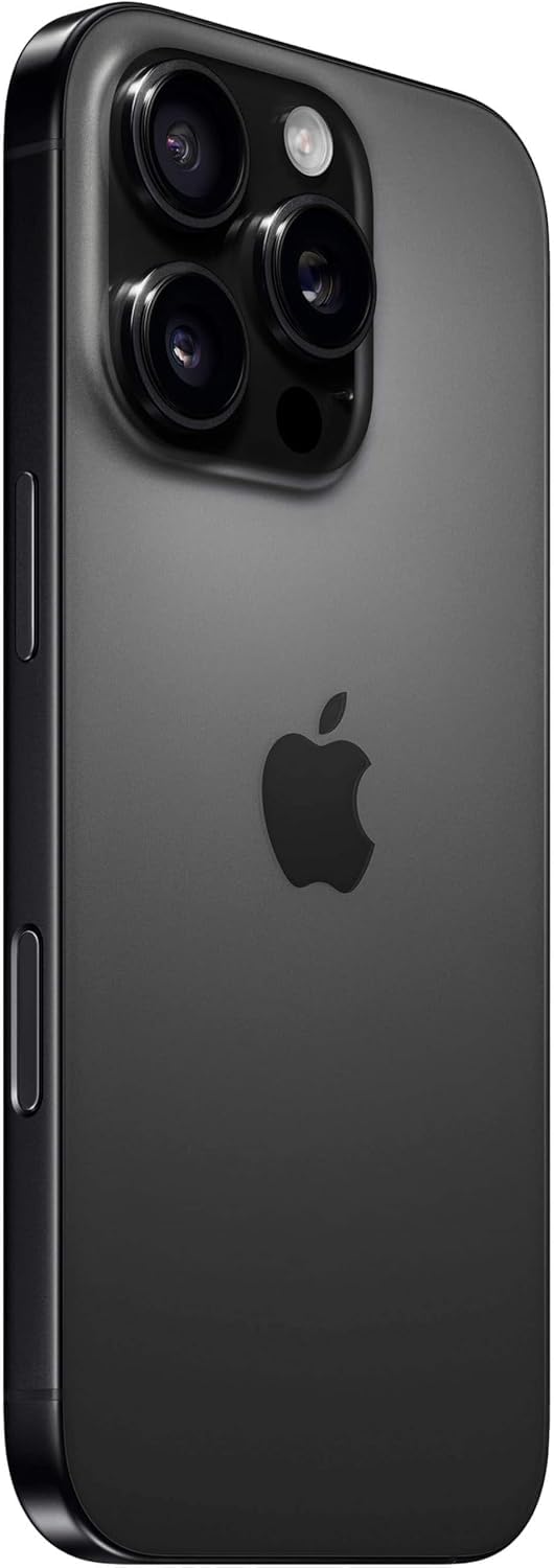 Apple iPhone 16 Pro Max 256GB Titanio Negro Desbloqueado (Reacondicionado) Esim