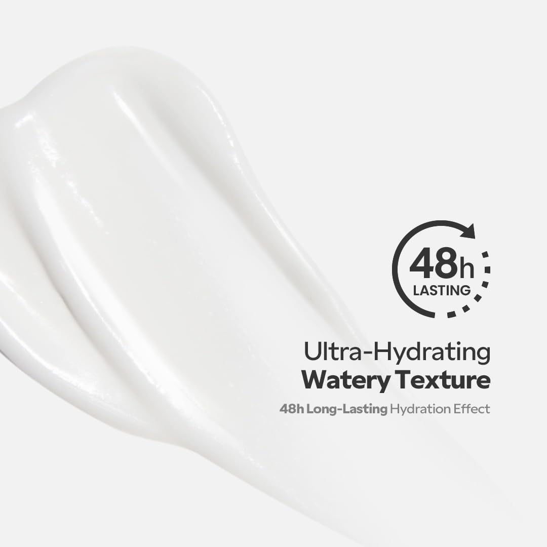 TIRTIR Ceramic Cream Light Refreshing Skin 50 ml - Crema Hidratante Facial Coreana ligera con Acido poliglutámico, betaina y prebióticos - Crema Facial para piel grasa o mixta - Skincare Coreano sin fragancia