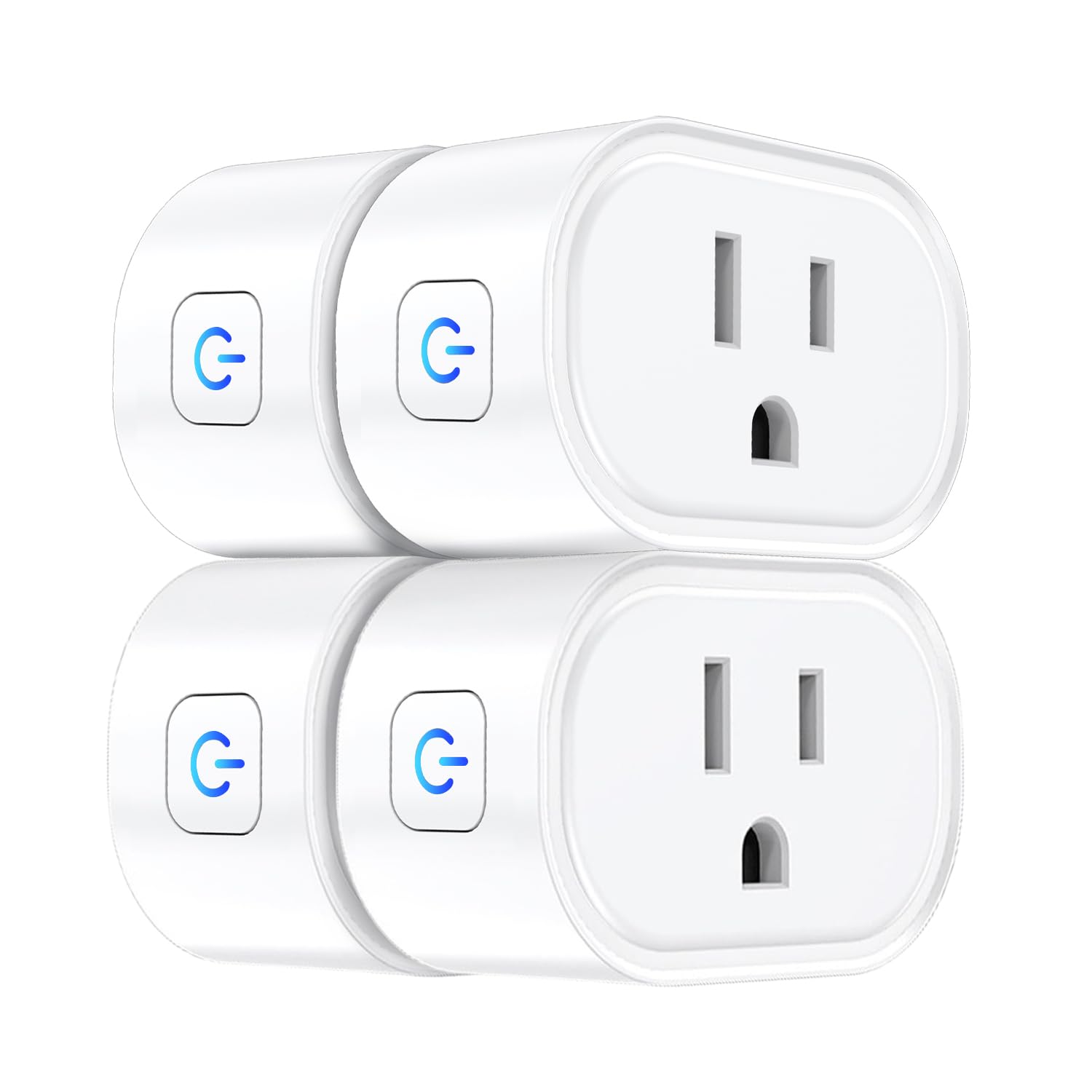 DAHAN Enchufe Inteligente WiFi, Mini Smart Plug para Hogar, Contacto Inteligente Smart Outlet Compatible con Alexa, Google Home, IFTTT, Control Remoto via APP los Dispositivos COZYLIFE(4)