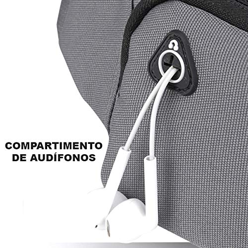 BLACK MAMUT Cangurera Deportiva, Cómoda, Ligera, Unisex, para Correr, Impermeable, Ejercicio, Viaje, Campismo, Senderismo, Ciclismo, Riñonera, Gran Capacidad, Resistente, Correa Ajustable