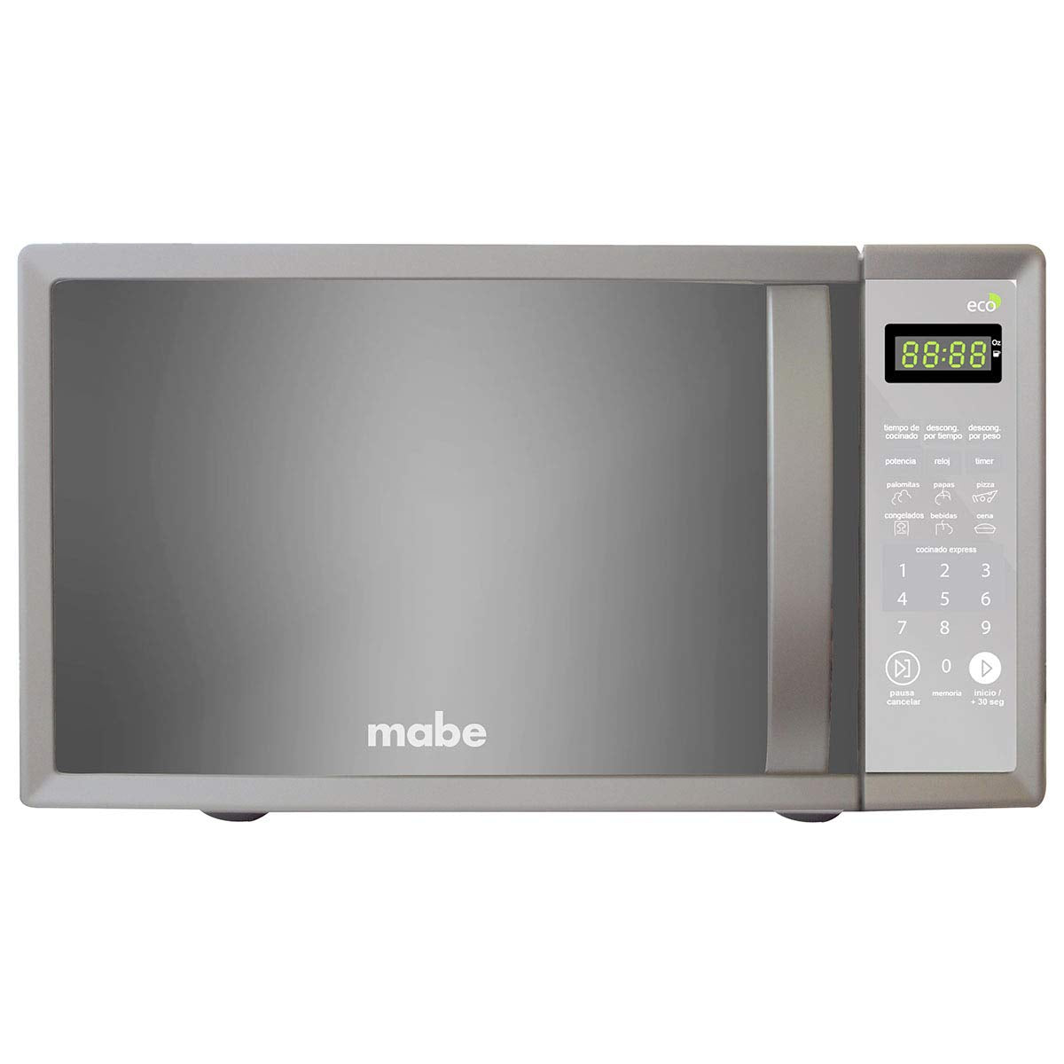 Horno de microondas 0.7 pies cúbicos (20 L) 120 V Silver Mabe - HMM70SEJ