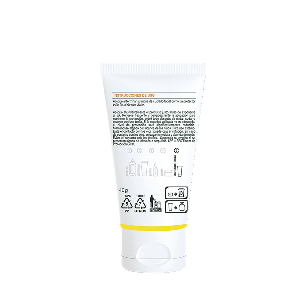 Garnier Protector Solar FPS50 Super UV Toque Seco Color Tono Claro 40ml