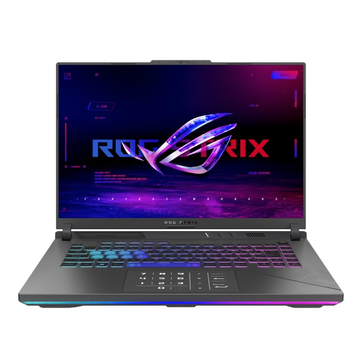 ASUS Laptop Gamer ROG Strix G16/16 QHD+/Intel Core i9-14900HX 24 Núcleos/GeForce RTX 4060/32GB RAM/1TB SSD/Numberpad/Teclado Retroiluminado RGB 4 Zonas(Garantía y Servicio en México)