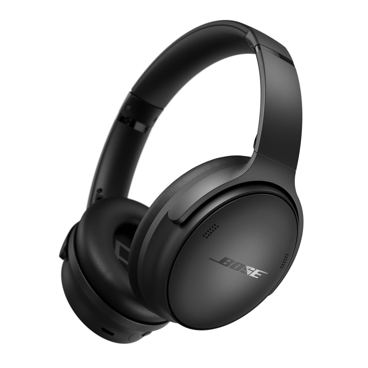 Bose QuietComfort - Auriculares inalámbricos con cancelación de ruido, Bluetooth sobre la oreja con hasta 24 horas de duración de batería, negros (Reacondicionado)