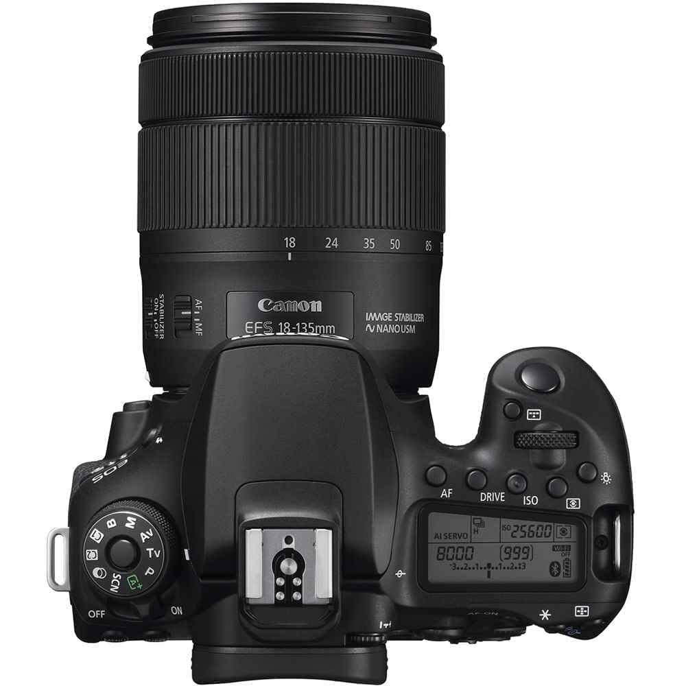 Canon Cámara DSLR EOS 90D con Lente EF-S 18-135mm f/3.5-5.6