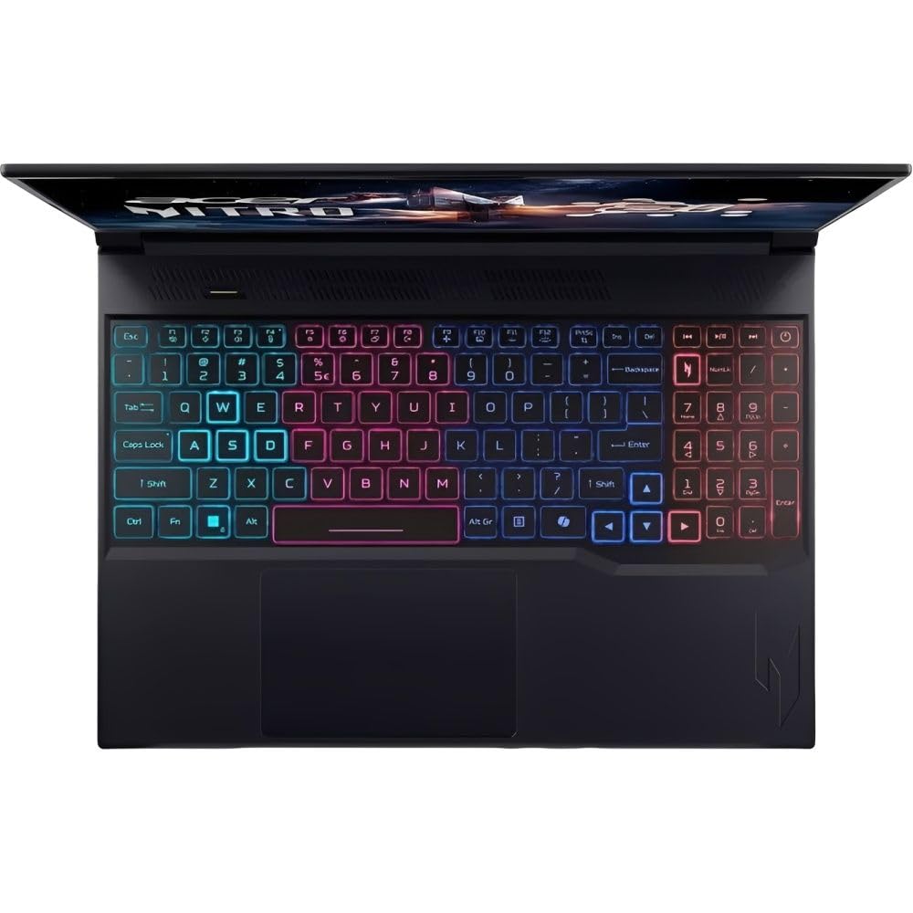 Acer Nitro V 16S AI Laptop Gaming, Ryzen™ 7 260, 16" WQXGA 180Hz IPS, NVIDIA® RTX 5070 8GB, 16GB RAM, 1TB SSD, Windows 11, Teclado RGB 4 Zonas, Negro Obsidiana