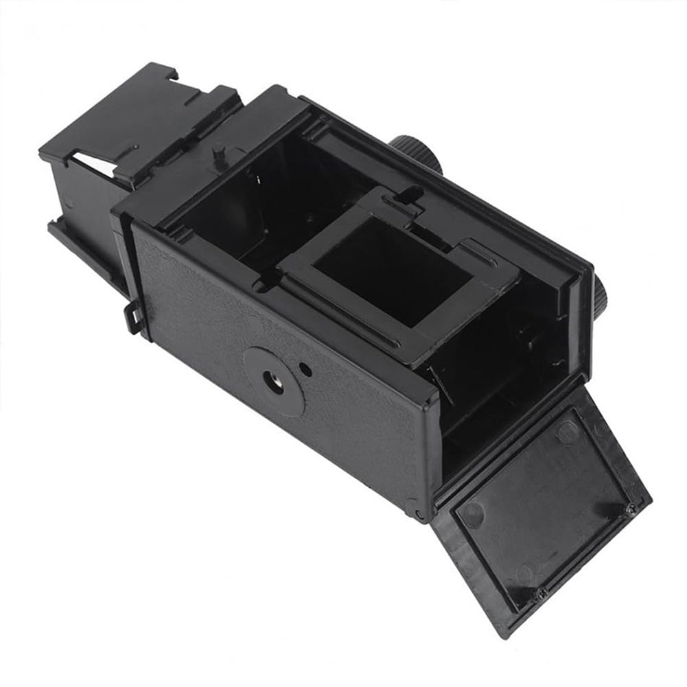 Helilyco para cámara réflex clásica de 35 mm, para cámara compacta portátil vintage para fotografía de película 135, cuerpo ABS con manual para enfoque, negro