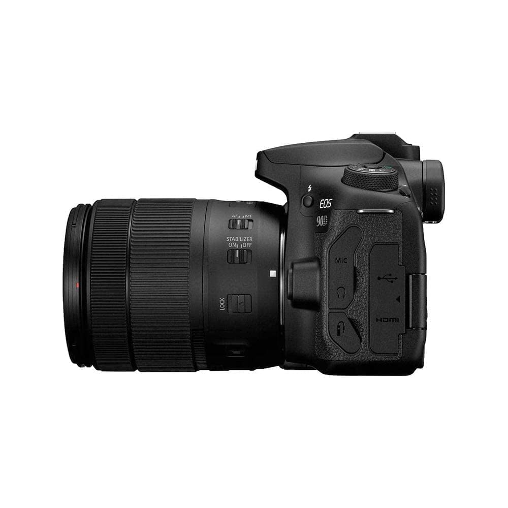 Canon Cámara DSLR EOS 90D con Lente EF-S 18-135mm f/3.5-5.6
