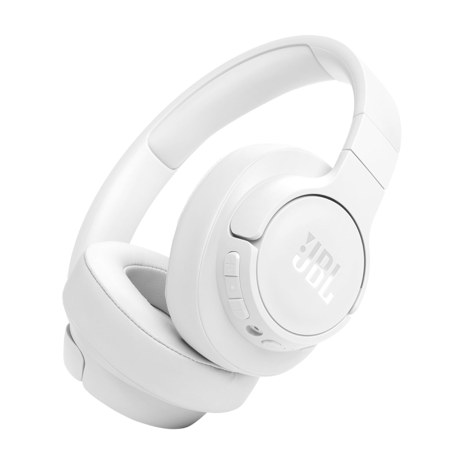 JBL Tune 770NC Audífonos Inalámbricos Bluetooth, Drivers de 40mm, Reproducción 70 Horas, EQ Ajustable - Blanco