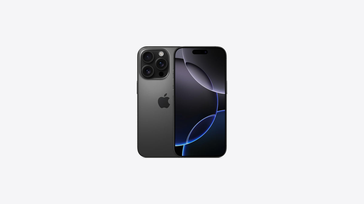 Apple iPhone 16 Pro, 256GB, Titanio Negro (Reacondicionado)