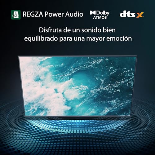 Toshiba Television C350NM(último Modelo) Pantalla 50 Pulgadas, Smart Fire TV UHD 4K,Control Remoto por Voz con Alexa, Escalador 4K por lA,Dolby Vision Atmos,Modo Juego, mira TV en Vivo sin Cable