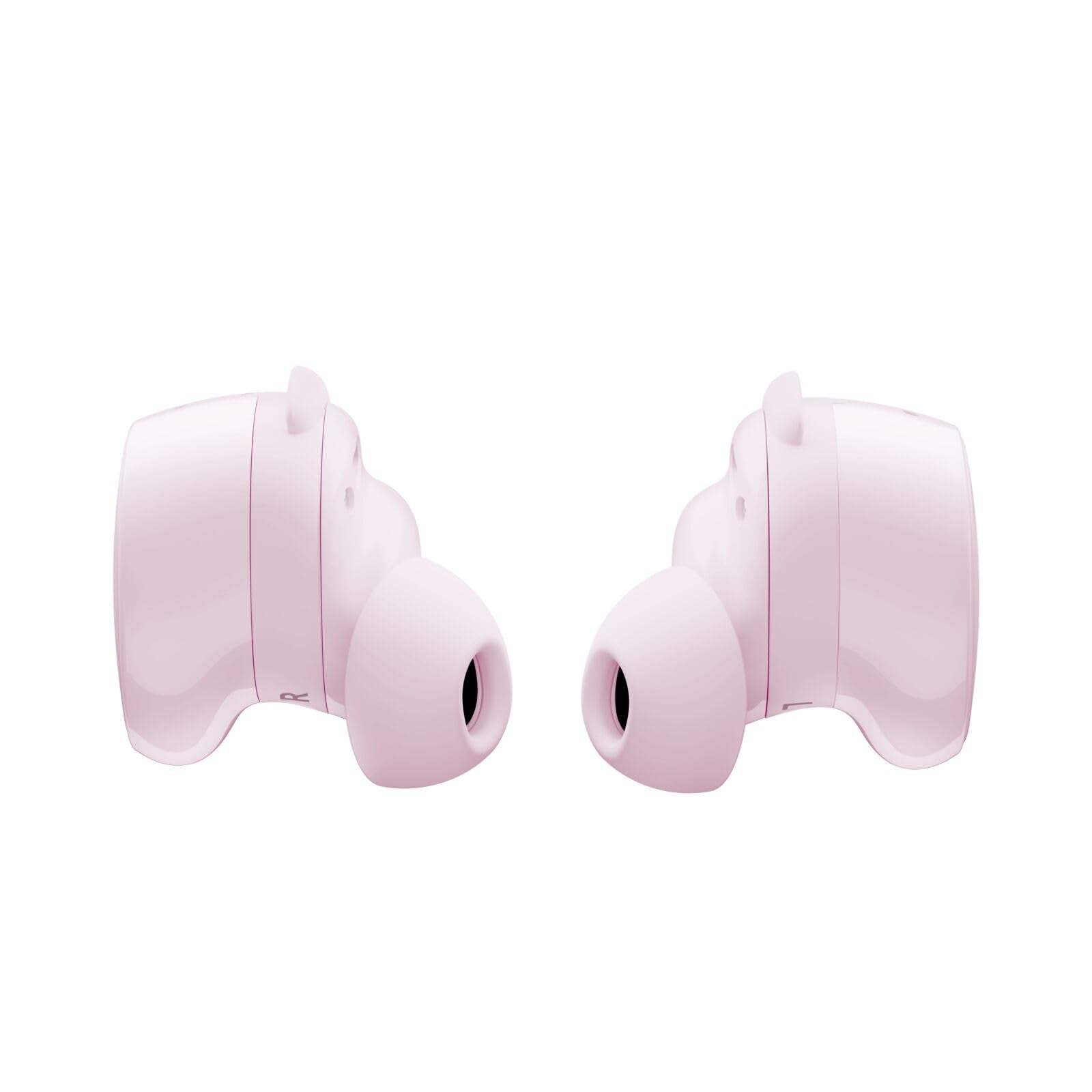 Bose QuietComfort - Auriculares Bluetooth con cancelación Activa de Ruido y micrófono, Graves Profundos, clasificación IPX4, hasta 8.5 Horas de Tiempo de reproducción, Rosa pétalo - Color de edición