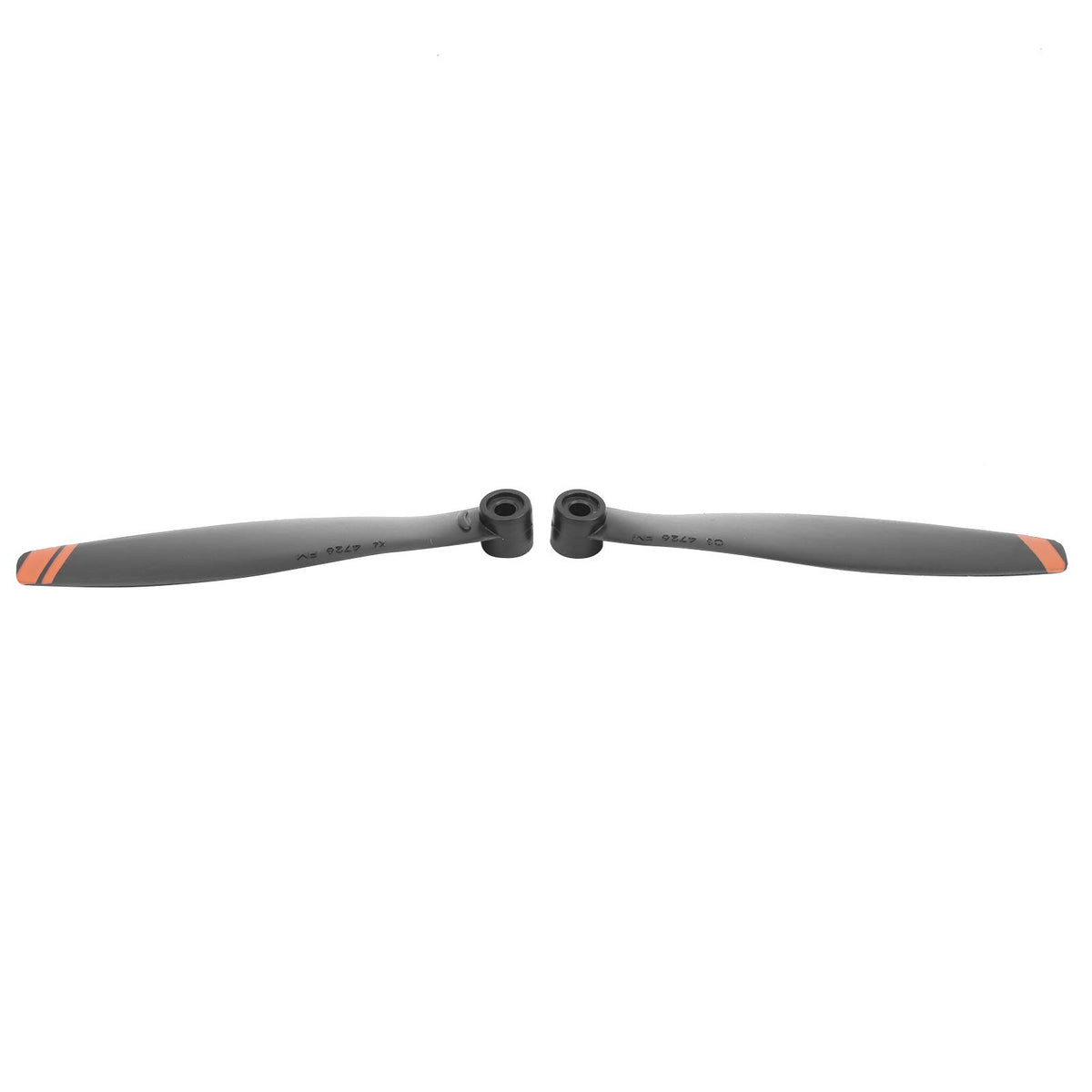 Dilwe 2 Pares de hélices para Drones, Juego de hélices para Drones para PC, Accesorios para Drones compatibles con Mini 2(Naranja)