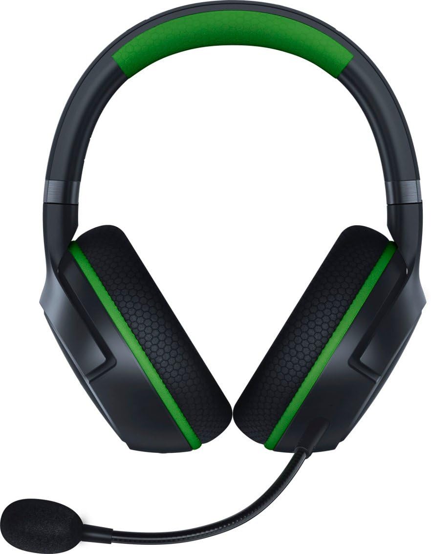 Razer Kaira Pro Wireless Gaming Headset for Xbox Series X | S: TriForce Titanium 50mm Drivers - Supercardioid Mic - Dedicated Mobile Mic - EQ and Xbox Pairing - Xbox Wireless and Bluetooth 5.0 - Black (Reacondicionado)