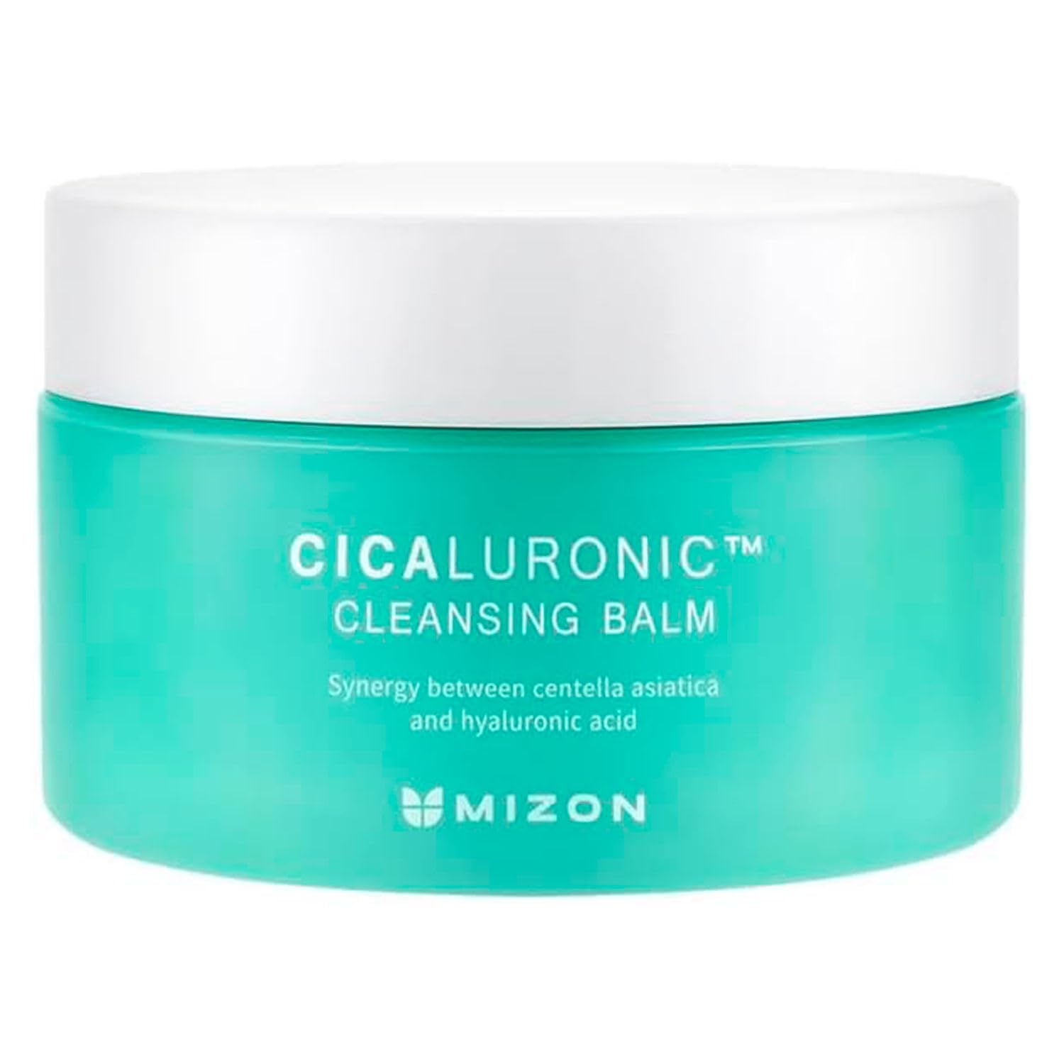 MIZON Bálsamo Desmaquillante Cicaluronic 80 ml - Limpiador Facial para skincare Coreano - Cleansing Balm con Centella Asiática y Ácido Hialurónico para Piel Sensible
