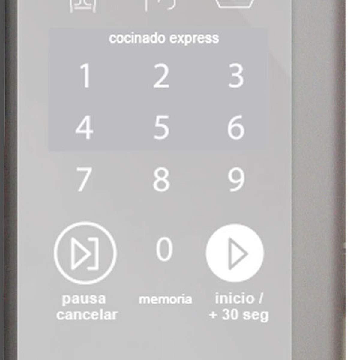 Horno de microondas 0.7 pies cúbicos (20 L) 120 V Silver Mabe - HMM70SEJ